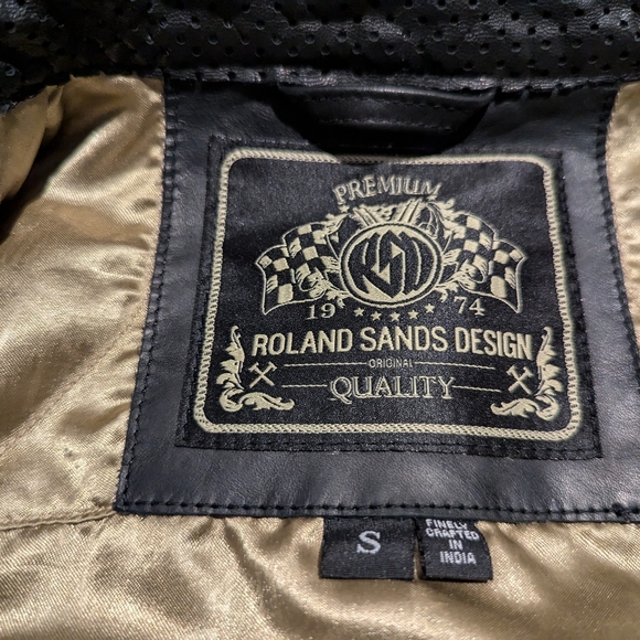 Roland Sands Design Ronin Leather Cafe Racer Jacket - Picture 4 of 8